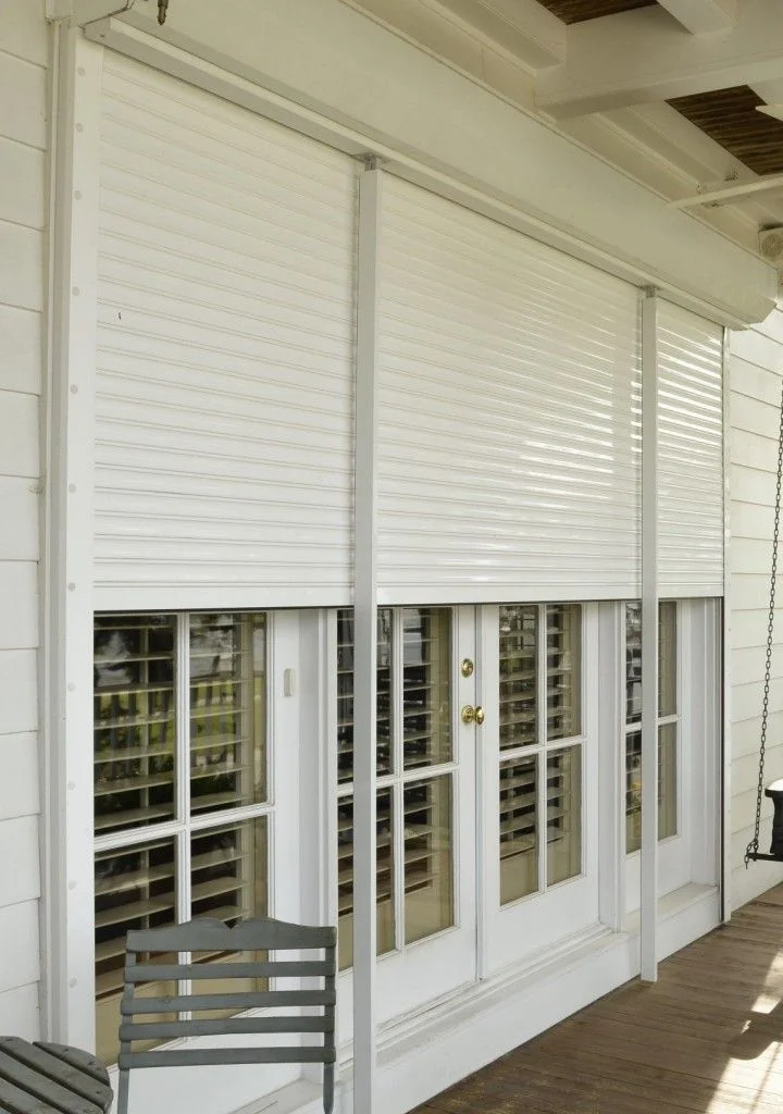 solid panel shutters