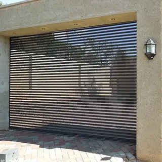 perforated roller shutters