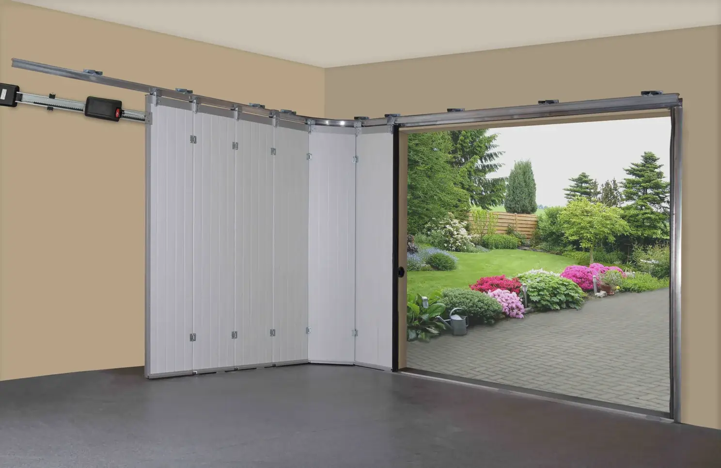 Insulated Bi fold Garage Doors