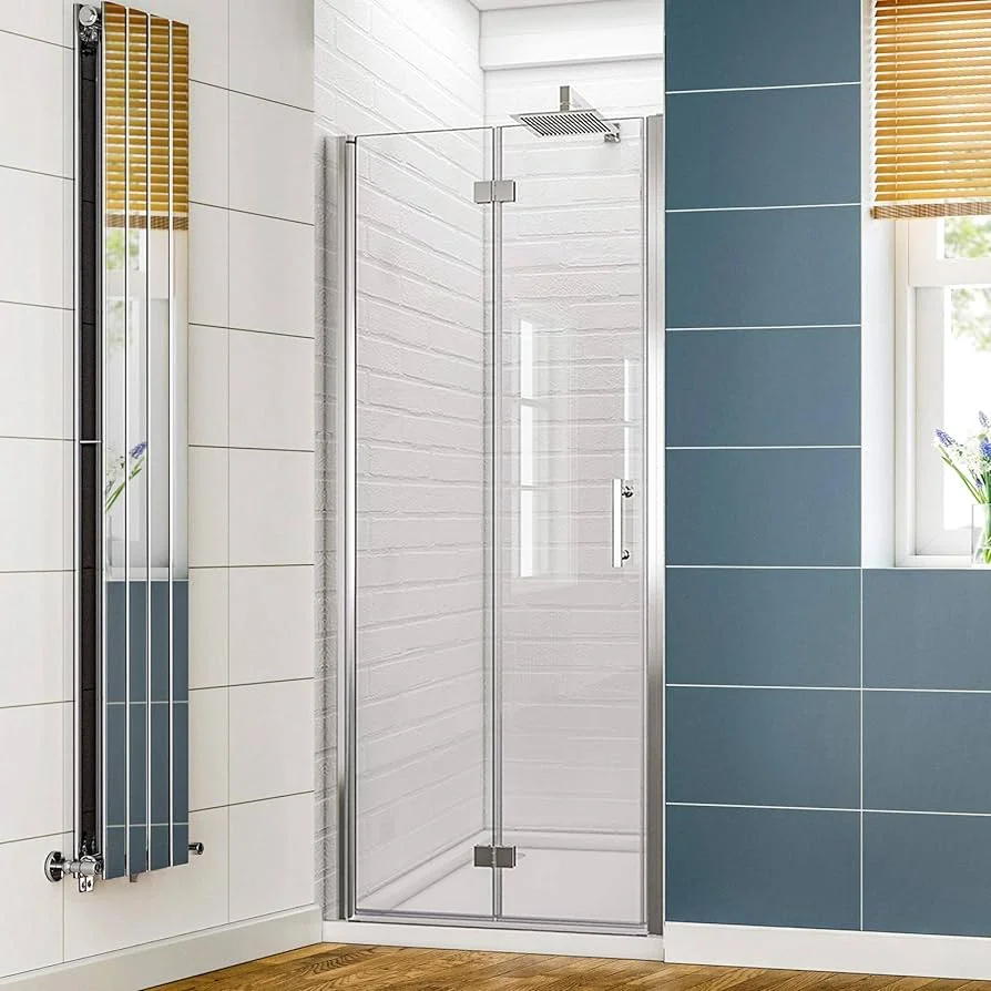 Semi frameless Bi fold Shower Doors