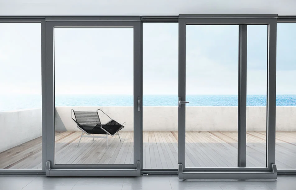 UPVC GLASS DOOR