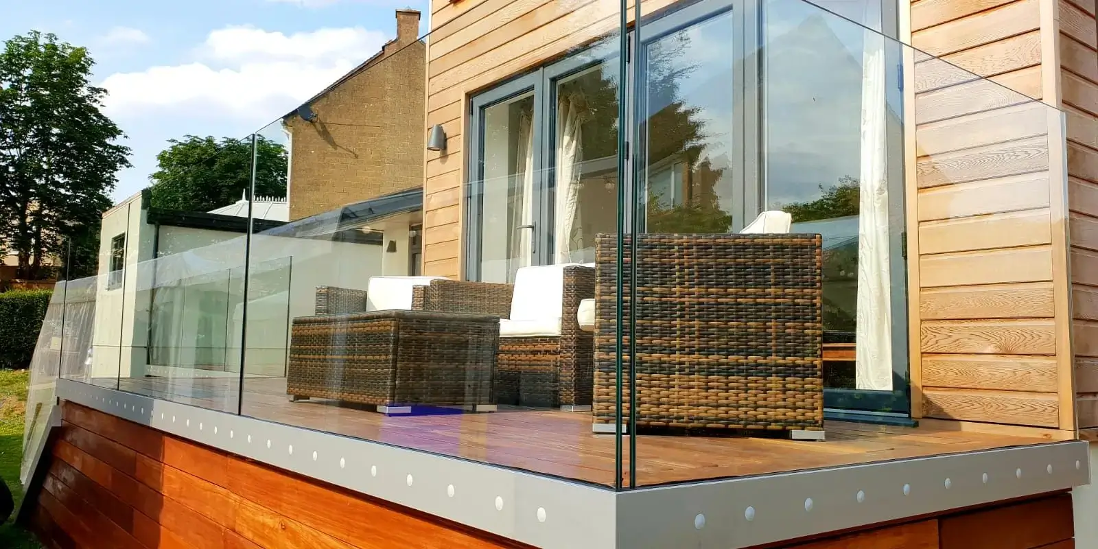 Frameless Glass Balustrades in Hertfordshire Frameless Glass Balustrades in Hertfordshire