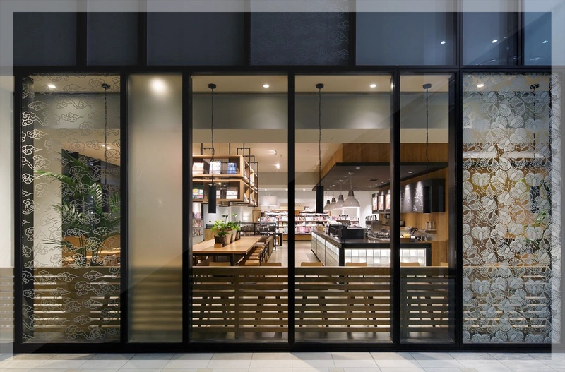 Toughened Glass Shop Fronts