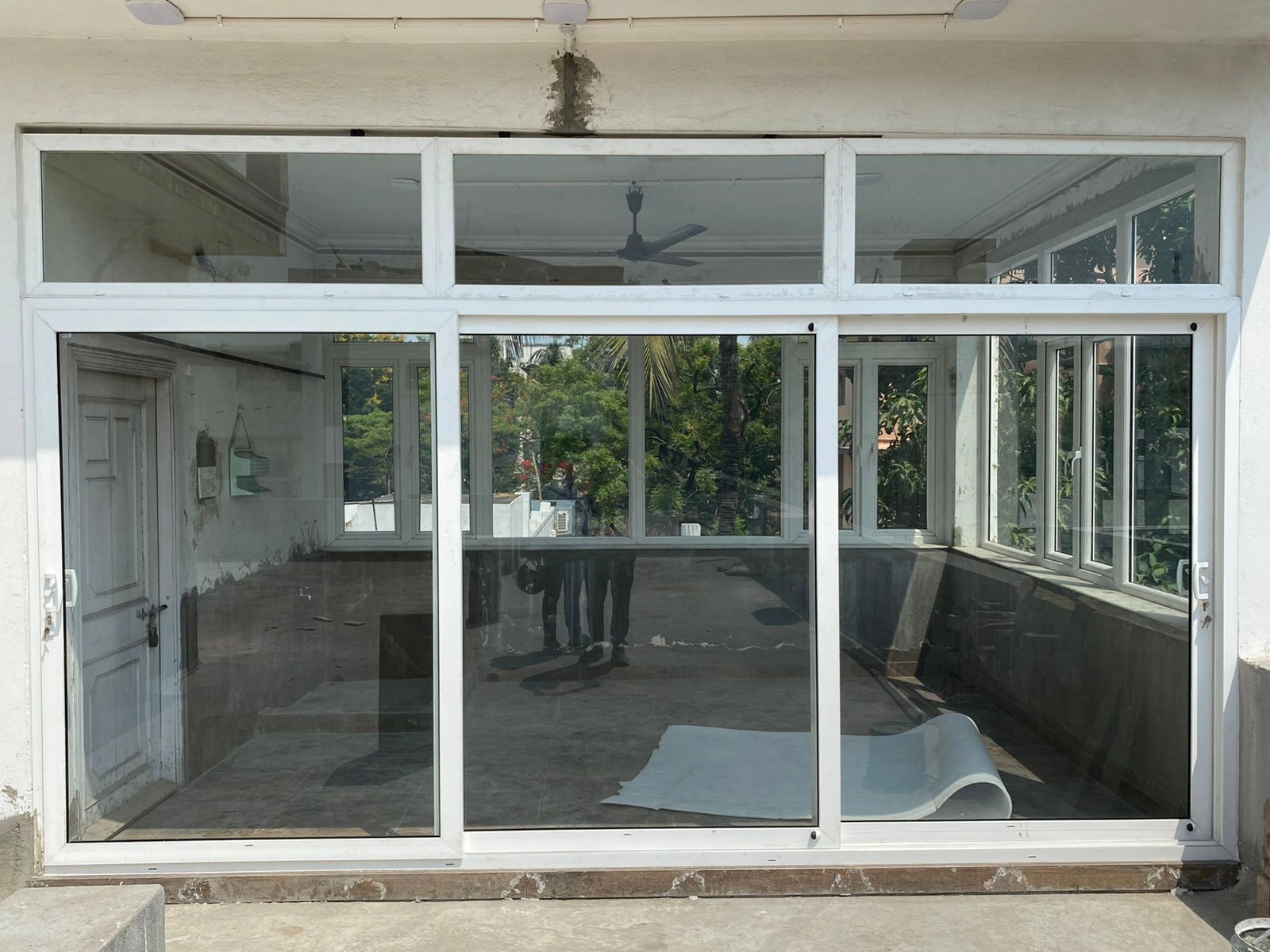 UPVC GLASS DOOR 