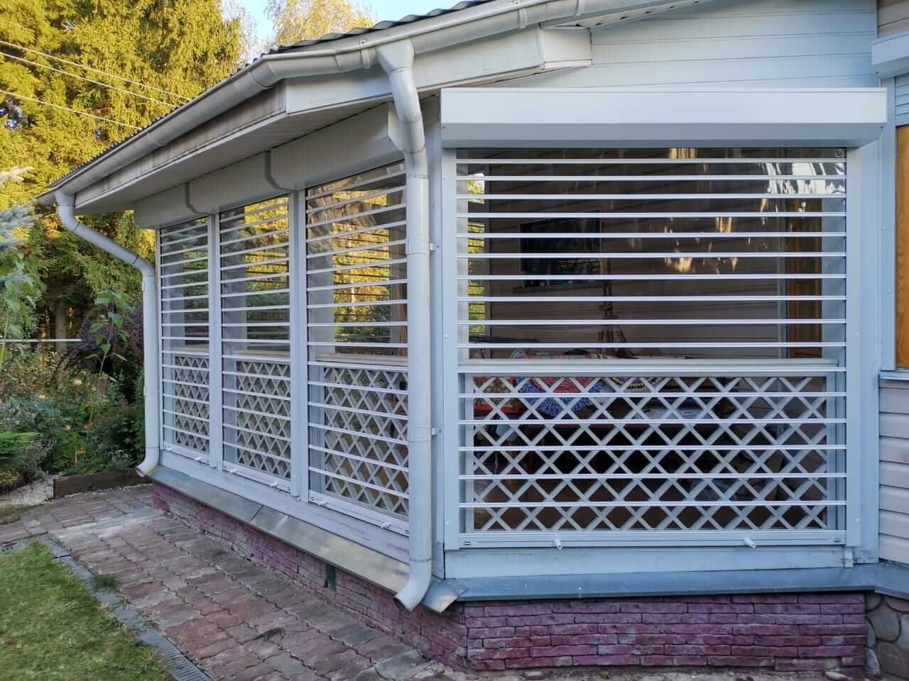 polycarbonate shutters