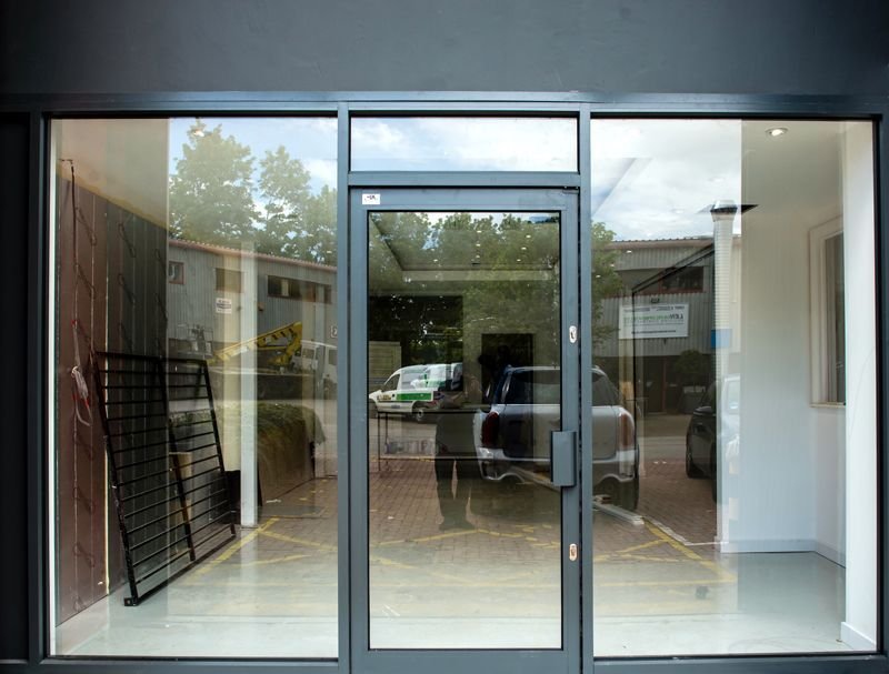 Aluminium Shop Front Doors and shutters